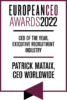 CEO of the Year, Executive Recruitment Industry